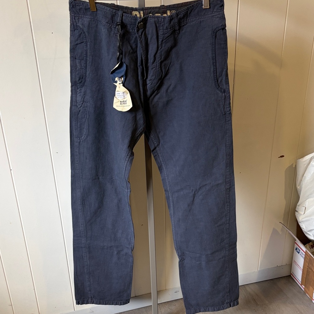 Men's Blue Blood Journey Navy Pants Size 32/34 NWT